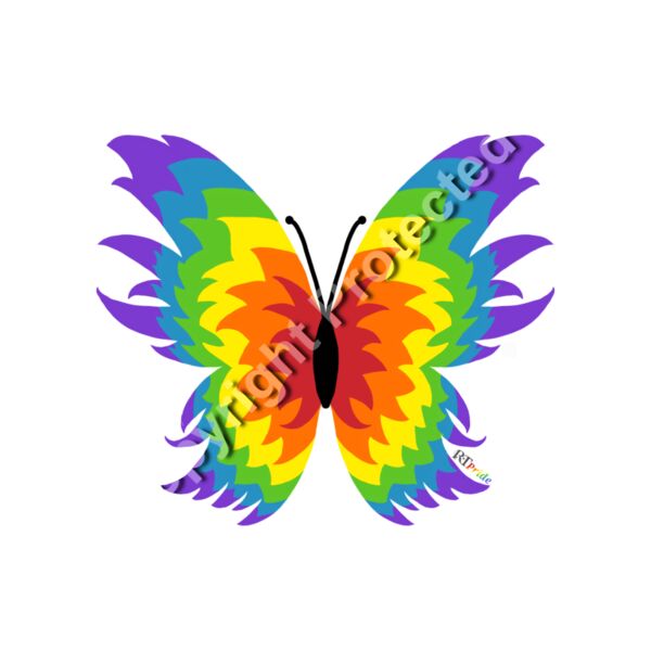 Rainbow butterfly Thumbnail