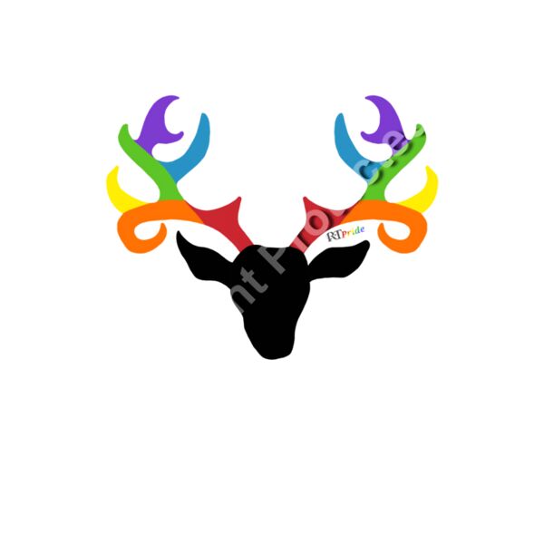 Rainbow deer antlers Thumbnail