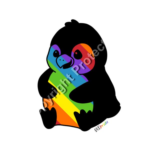 Rainbow penguin Thumbnail