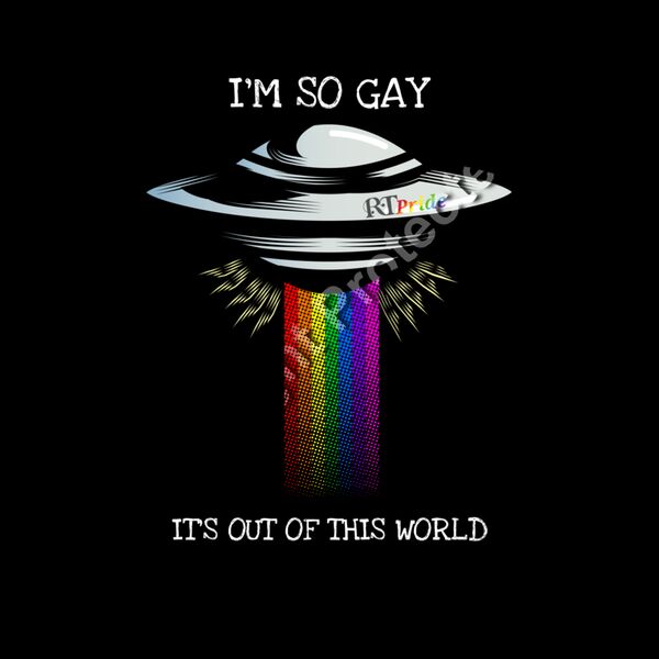 Rainbow alien abduction, I’m so gay, it’s out of this world Thumbnail