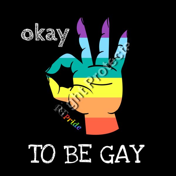 Okay, to be gay, Rainbow okay hand Thumbnail
