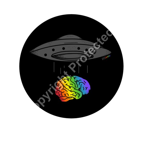 Rainbow brain, alien abduction Thumbnail