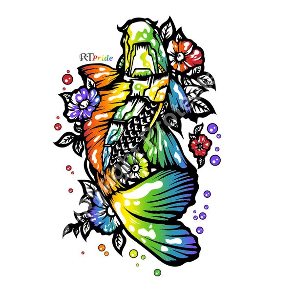 Rainbow koi fish Thumbnail