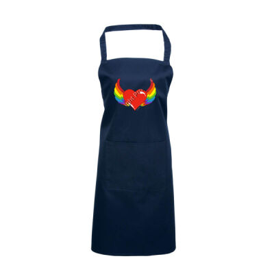 Rainbow heart - Apron Thumbnail